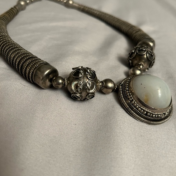 Vintage silver choker - Picture 6 of 7